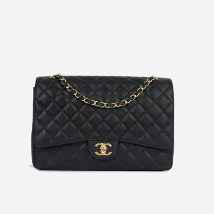 Chanel Maxi Classic Flap - Black Caviar