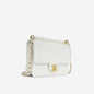 Chanel Classic Flap Lambskin Gold Shoulder Bag Style 112
