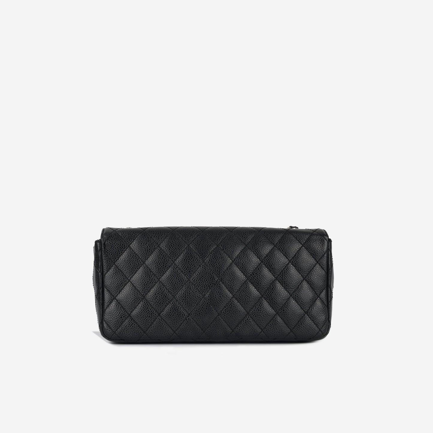 Chanel Classic Flap Lambskin Black Shoulder Bag Style 285