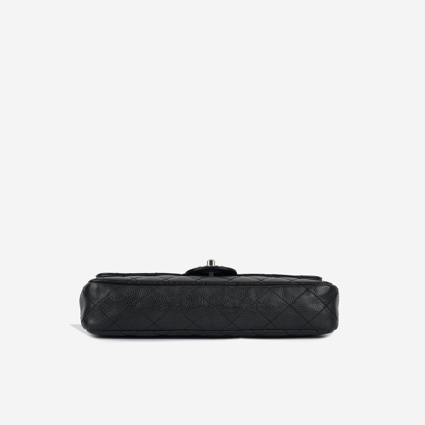 Chanel Classic Flap Lambskin Black Shoulder Bag Style 285