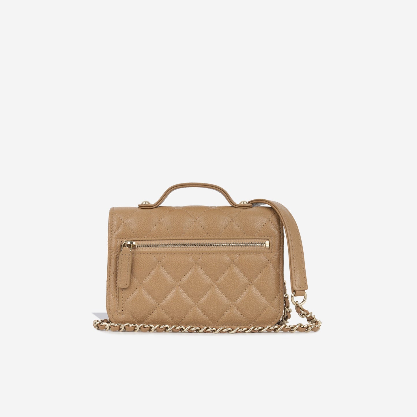 Chanel Timeless Caviar Black Clutch