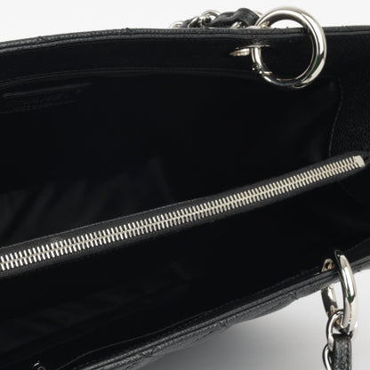 Chanel Shopping Tote Caviar Black Tote Bag Style 7