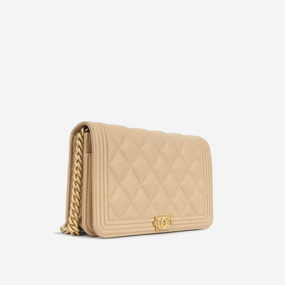 Chanel Boy Bag Lambskin Black Crossbody Style 3