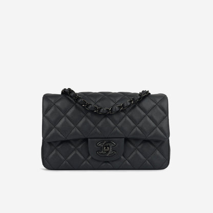 Chanel Mini Rectangular - So Black