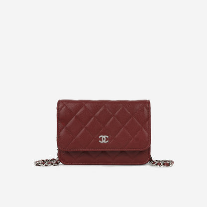 Chanel Mini Classic Wallet On Chain