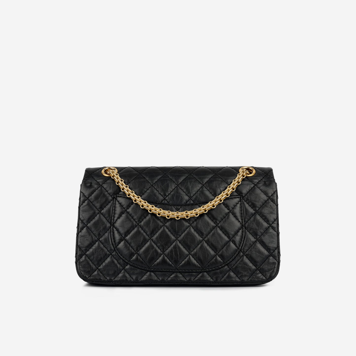 Chanel Classic Flap Calfskin Black Shoulder Bag