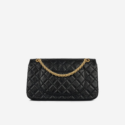 Chanel Classic Flap Calfskin Black Shoulder Bag
