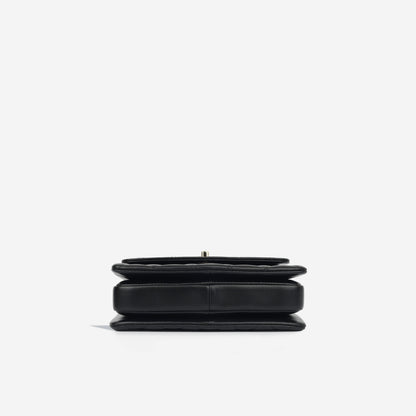 Chanel Luxury Lambskin Black Handbag Style 9