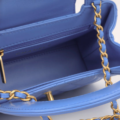 Chanel Kelly Lambskin Gold Shoulder Bag Style 4