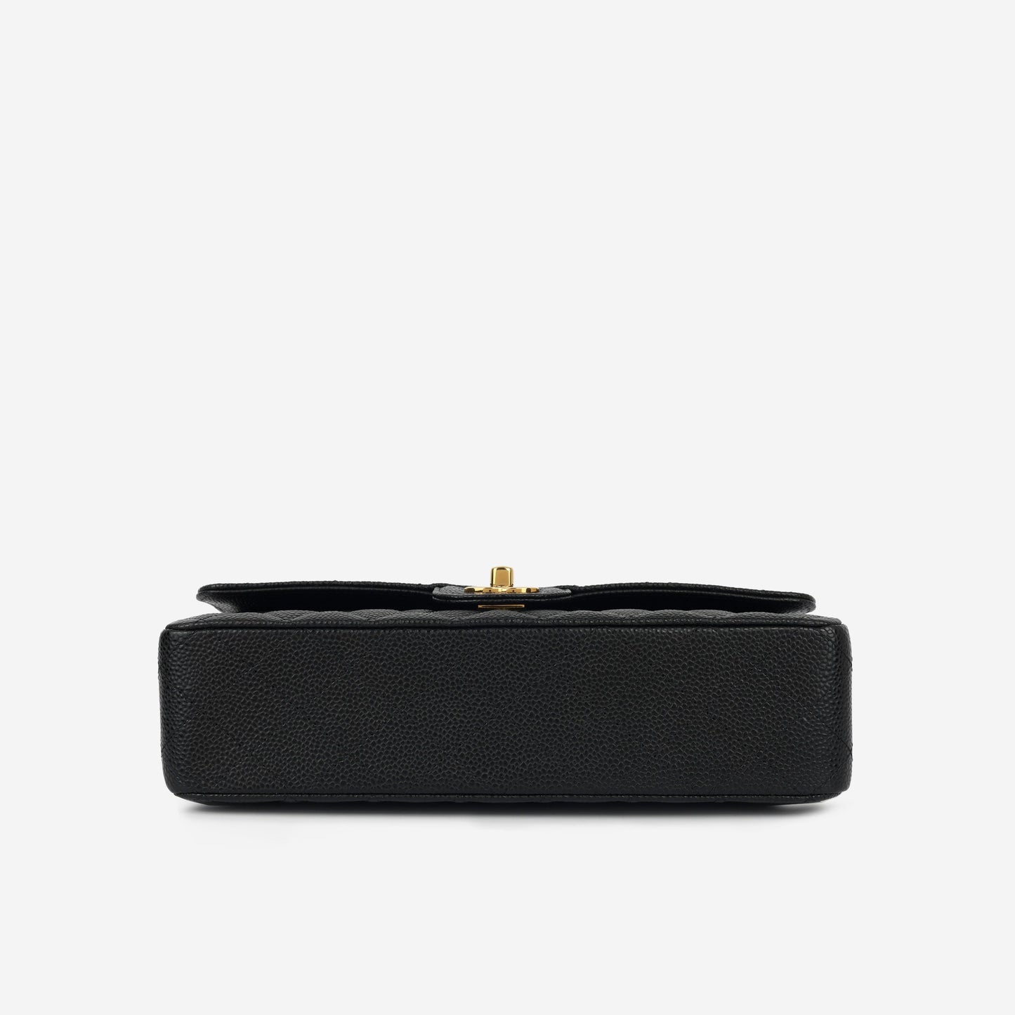 Chanel Classic Flap Lambskin Black Shoulder Bag Style 64