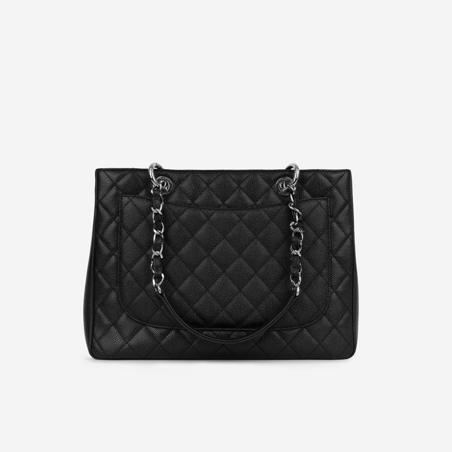 Chanel Shopping Tote Caviar Black Tote Bag Style 3