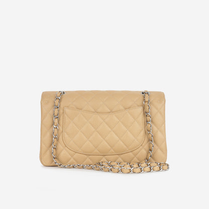 Chanel Classic Flap Lambskin Black Shoulder Bag Style 322