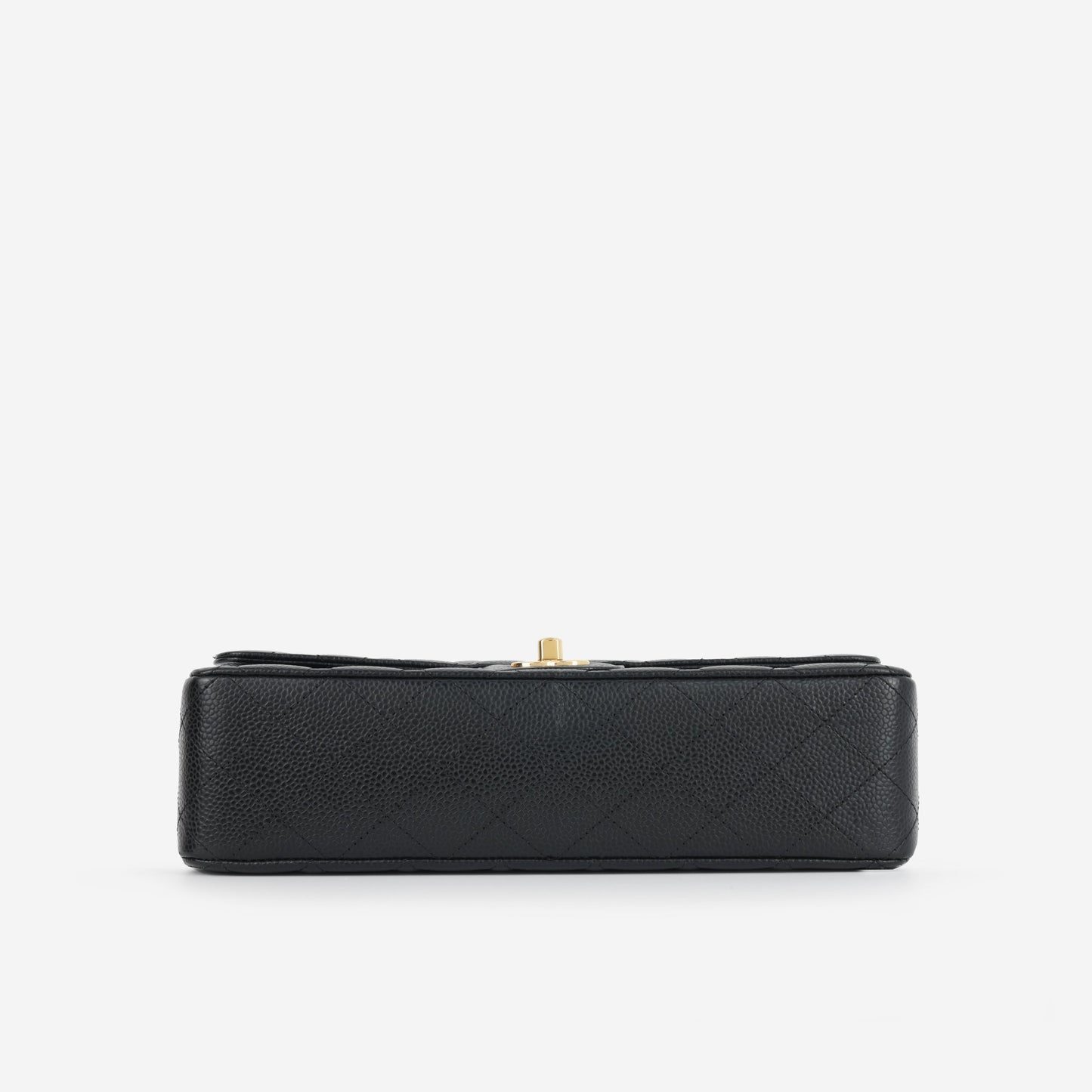Chanel Classic Flap Lambskin Black Shoulder Bag Style 306