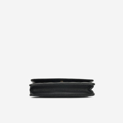 Chanel Wallet On Chain Caviar Black Crossbody Style 4