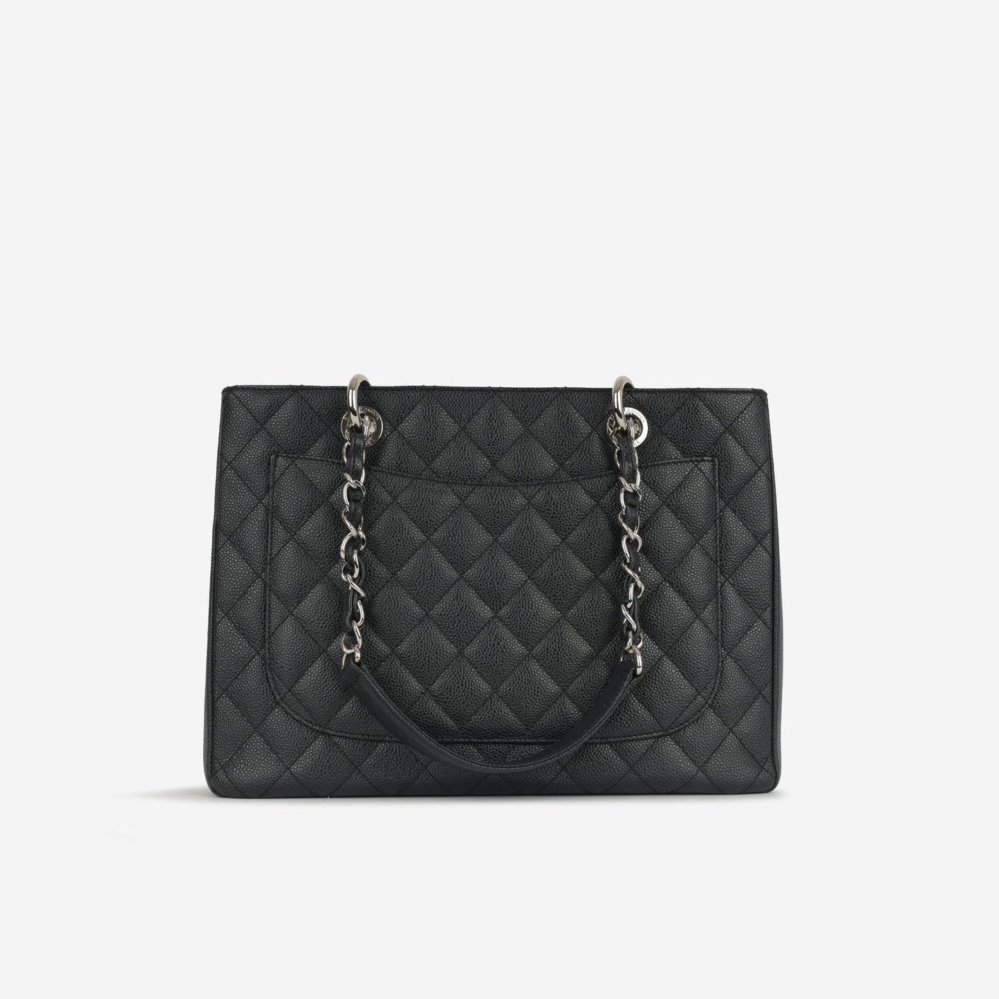 Chanel Timeless Caviar Black Tote Bag Style 16