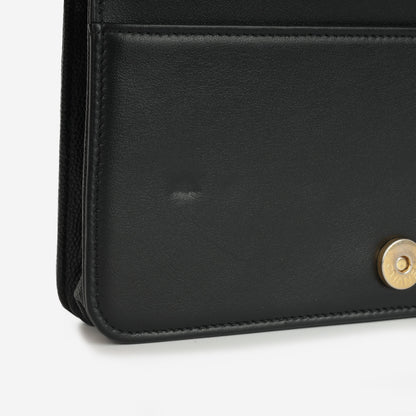 Chanel Boy Bag Lambskin Black Crossbody