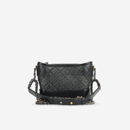 Chanel Classic Flap Calfskin Black Shoulder Bag Style 27