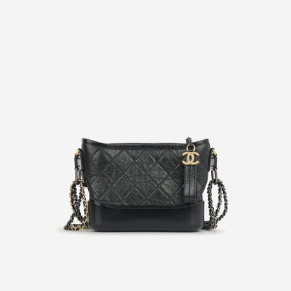 Chanel Classic Flap Calfskin Black Shoulder Bag Style 27