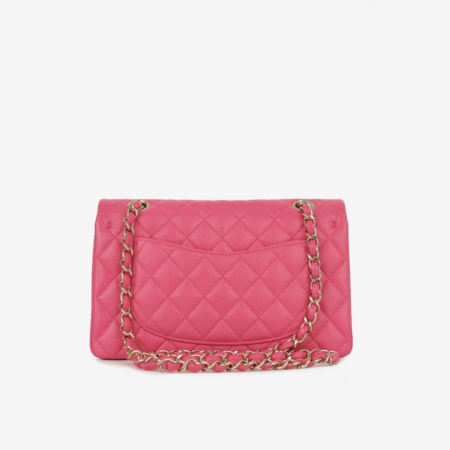 Chanel Classic Flap Lambskin Gold Shoulder Bag Style 134