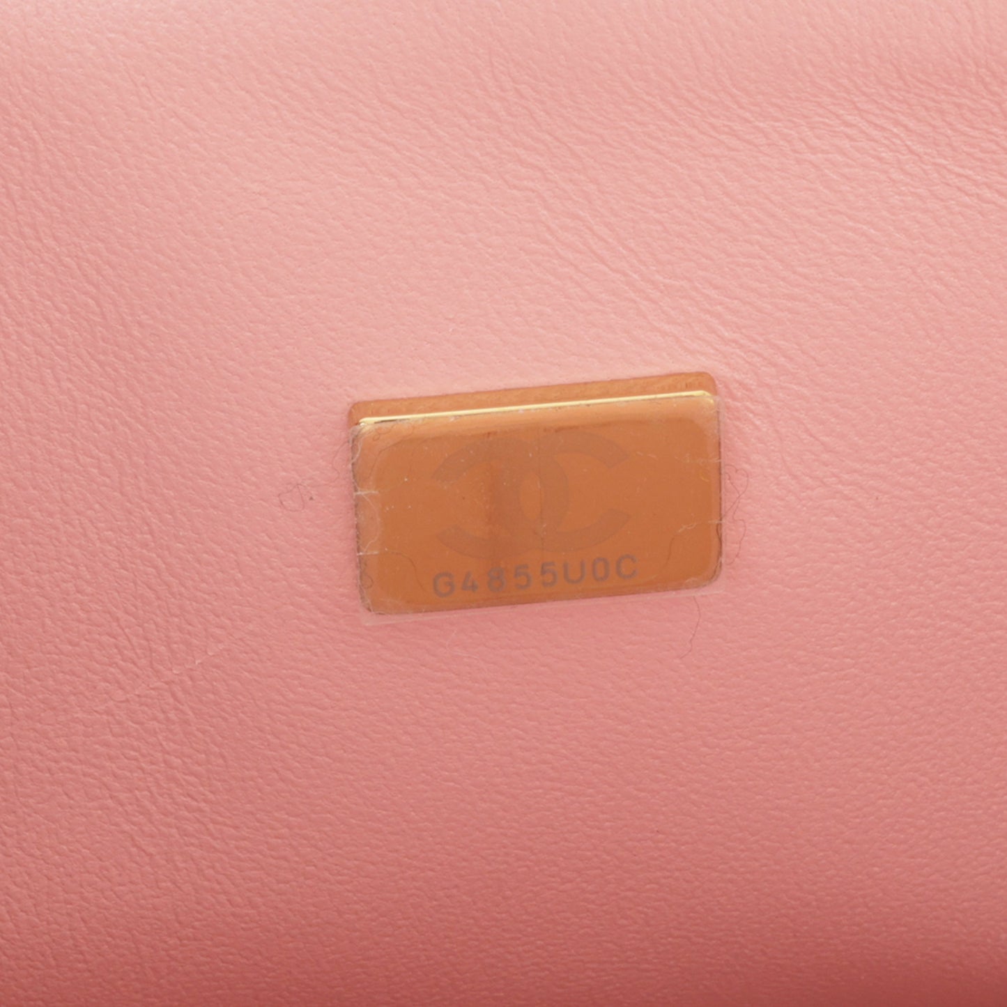 Chanel Classic Flap Lambskin Gold Shoulder Bag Style 117