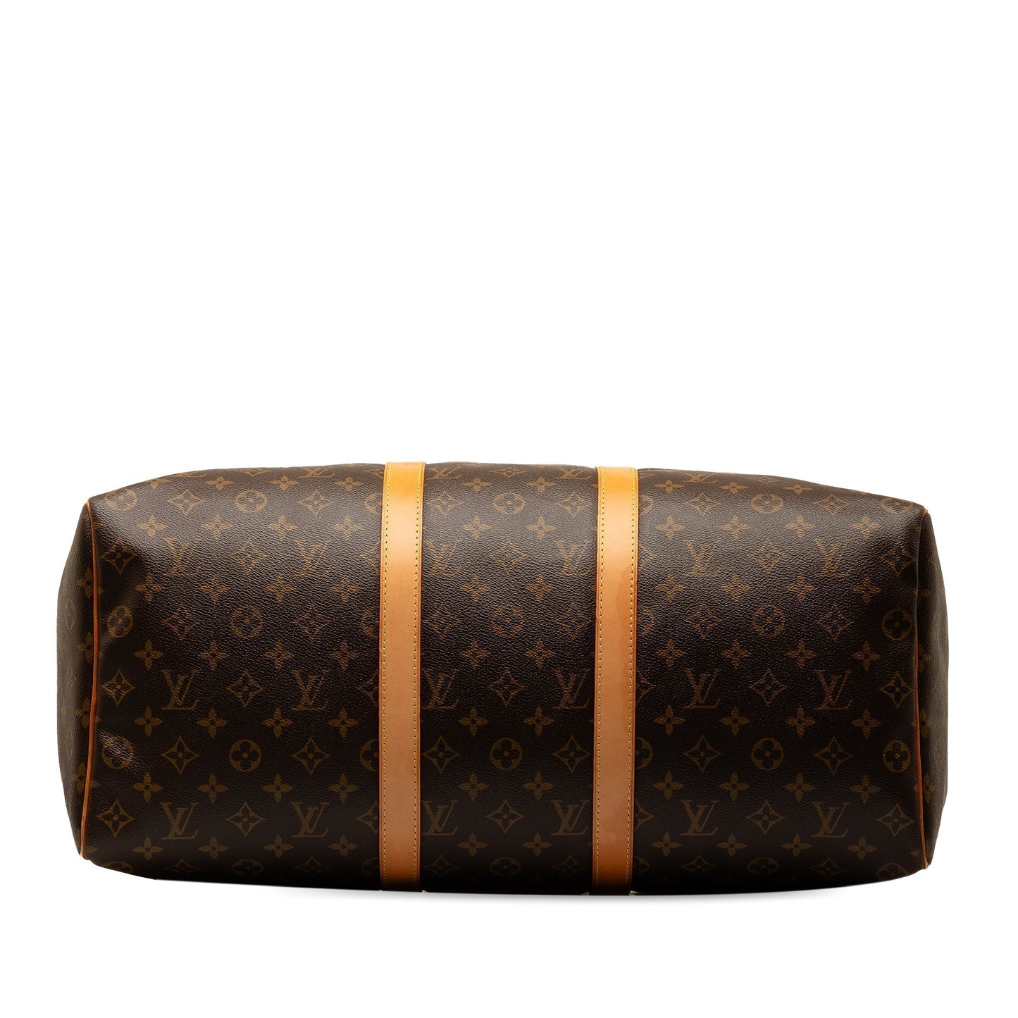 Brown Louis Vuitton Monogram Keepall 50 Travel Bag