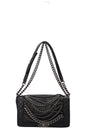 Chanel Boy Bag Enchained Leather Black