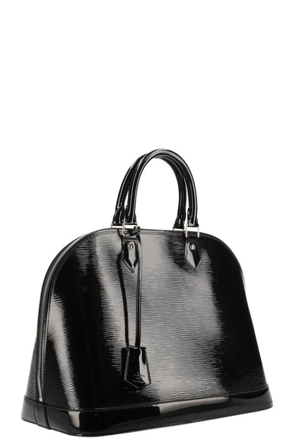 Louis Vuitton Alma MM Epi Vernis Black
