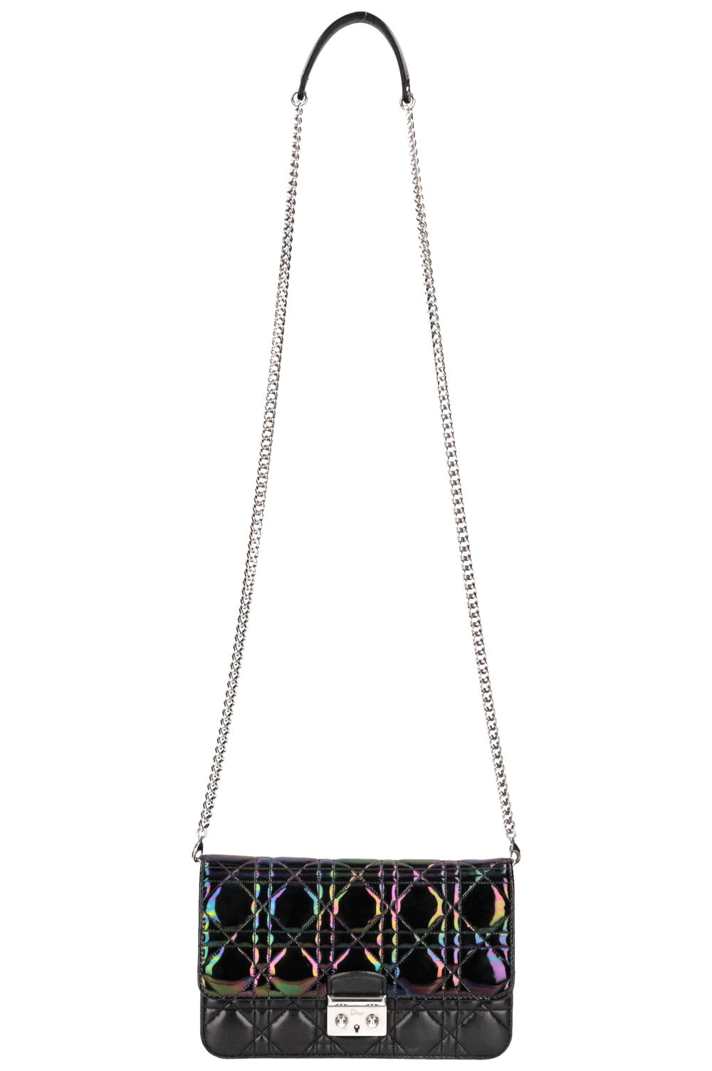 Dior Miss Dior Promenade WOC Metallic Black