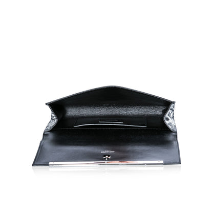 Saint Laurent Luxury Leather Red Clutch Style 6