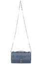 Christian Dior My Dior Top Handle Bag Cannage Pearl Blue