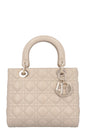 Dior Lady Dior Cannage Grey Handbag Cannage