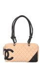 Chanel Cambon Bowling Bag Beige