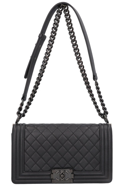 Chanel Boy Black Luxury Handbag Style
