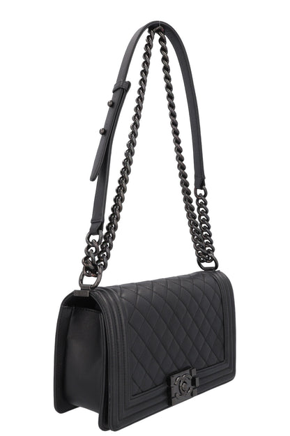 Chanel Boy Black Luxury Handbag Style
