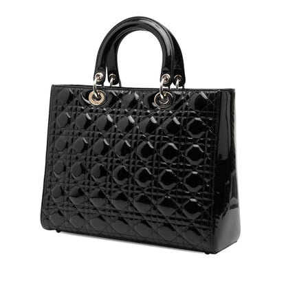 Dior Lady Dior Cannage Black Handbag Style 3