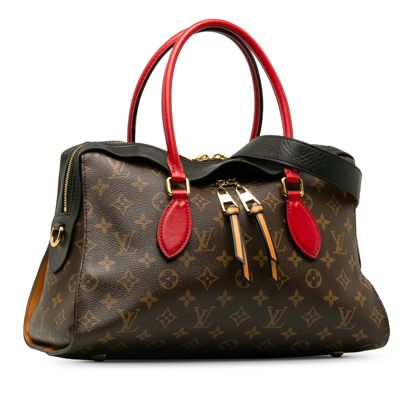 Brown Louis Vuitton Monogram Tuileries Satchel