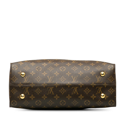 Brown Louis Vuitton Monogram Tuileries Satchel