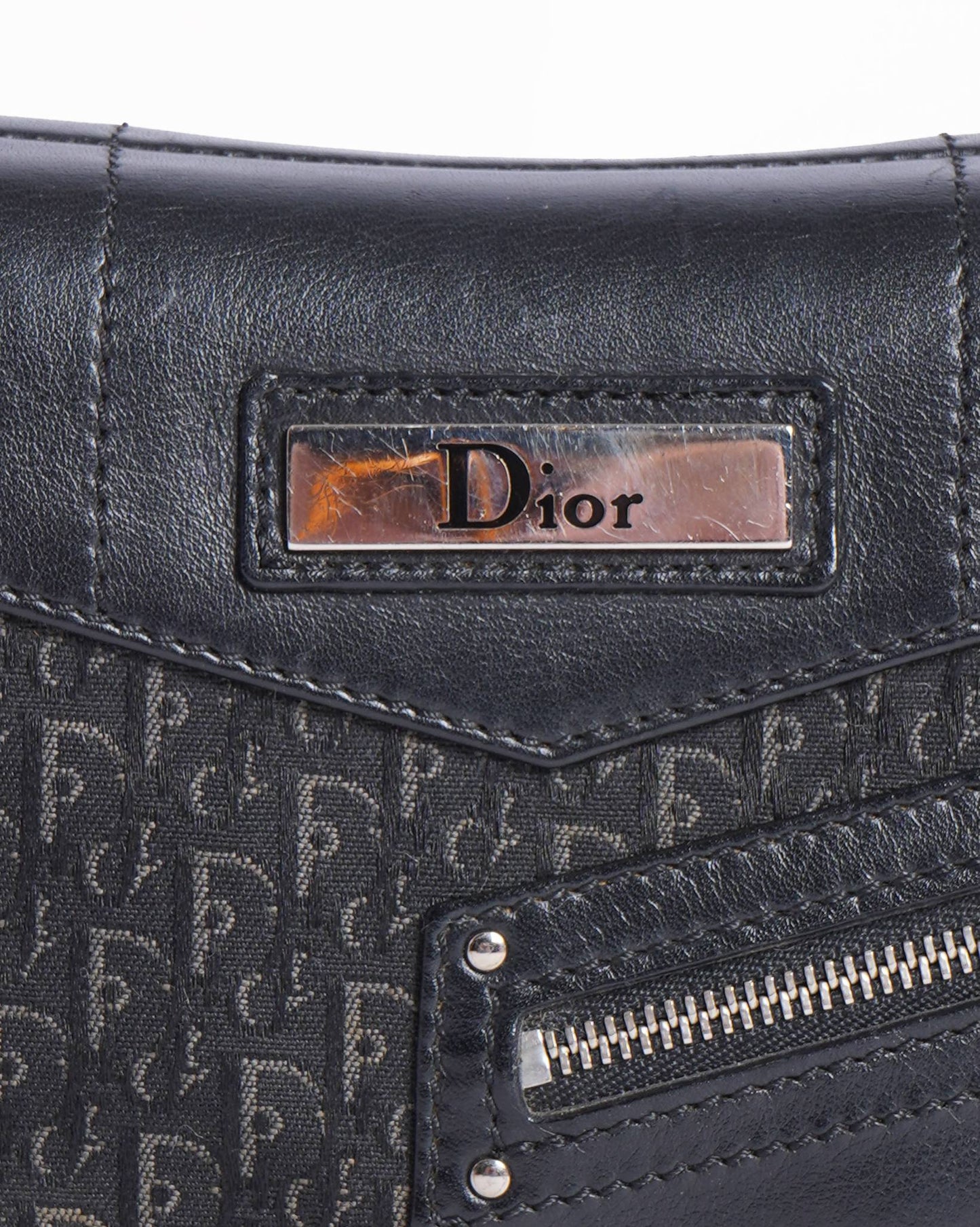 Christian Dior Street Chic Black Shoulder Bag