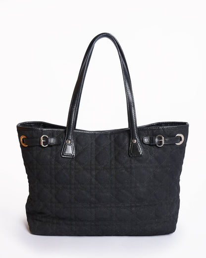 Christian Dior Panerea Tote Bag In Black