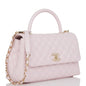 Chanel Coco Handle Caviar Gold Shoulder Bag