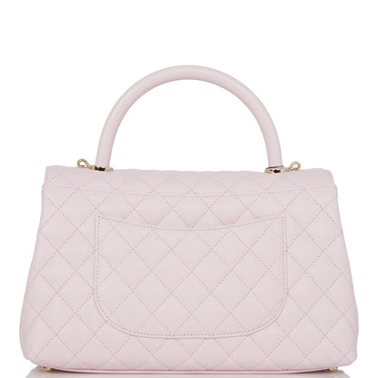 Chanel Coco Handle Caviar Gold Shoulder Bag