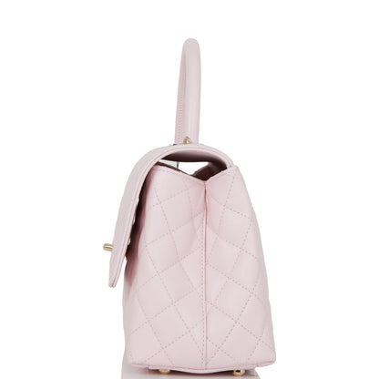 Chanel Coco Handle Caviar Gold Shoulder Bag