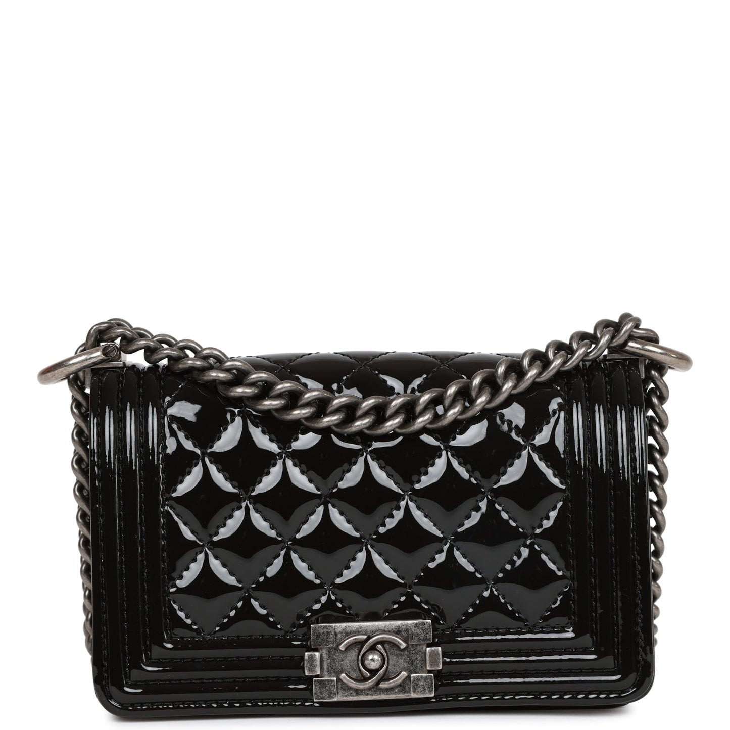 Chanel Success Story Black Lambskin Trunk Set Of 4 Mini Bags