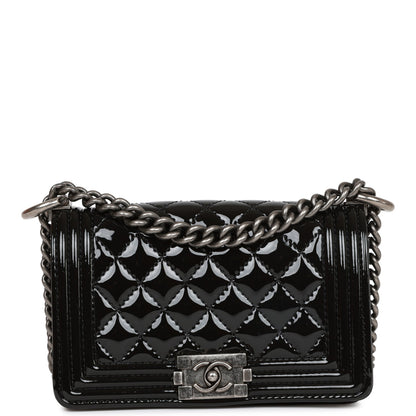 Chanel Success Story Black Lambskin Trunk Set Of 4 Mini Bags