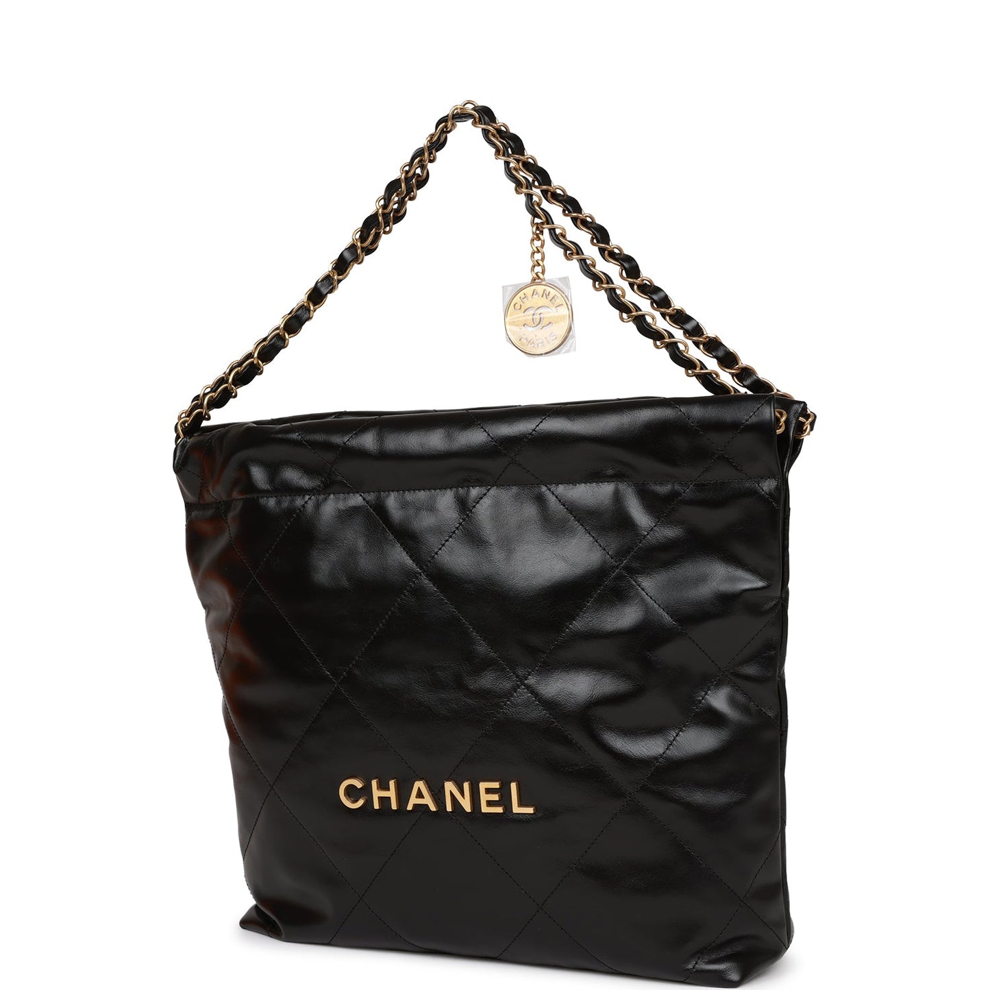 Chanel Lambskin Black Shoulder Bag Style 7