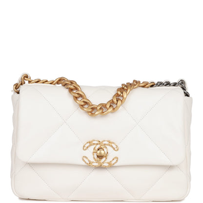 Chanel Chanel 19 Calfskin Black Shoulder Bag