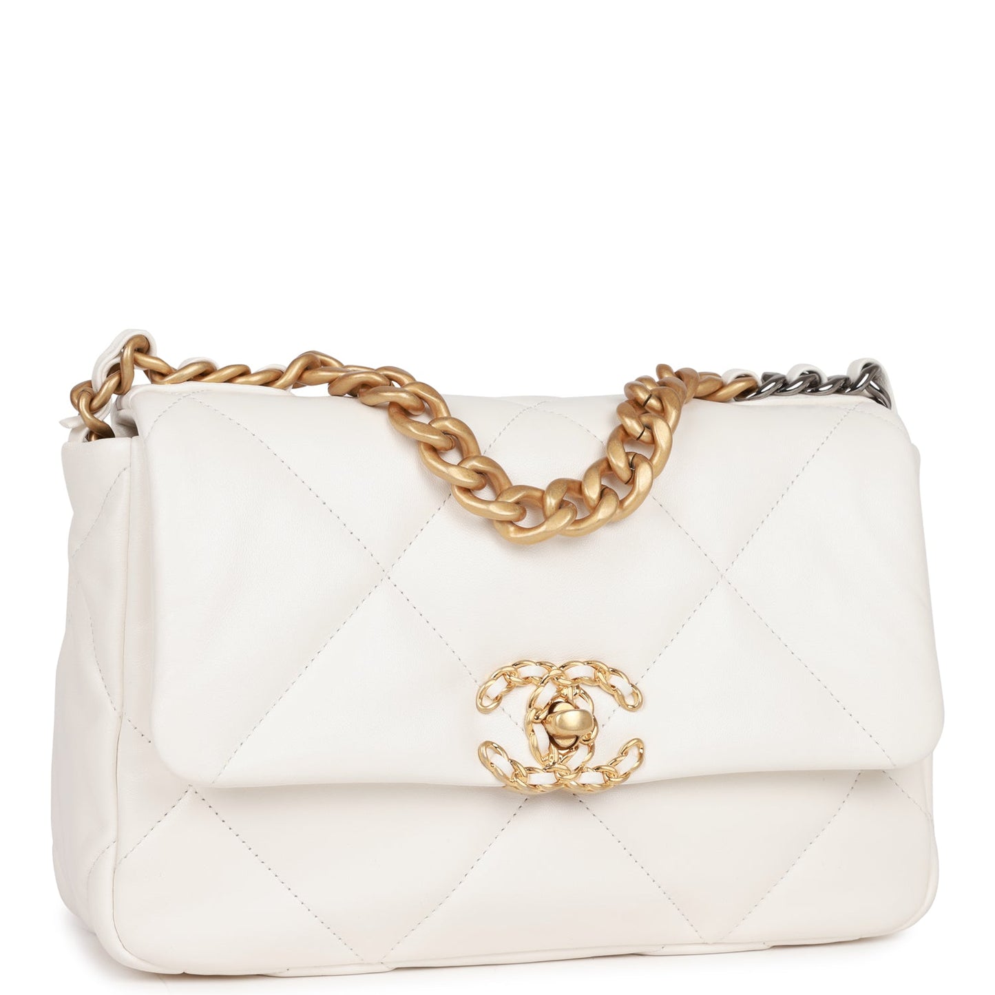 Chanel Chanel 19 Calfskin Black Shoulder Bag