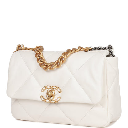 Chanel Chanel 19 Calfskin Black Shoulder Bag
