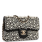 Chanel Paris-Dubai Pearly Flap Bag Black Lambskin Light Gold Hardware