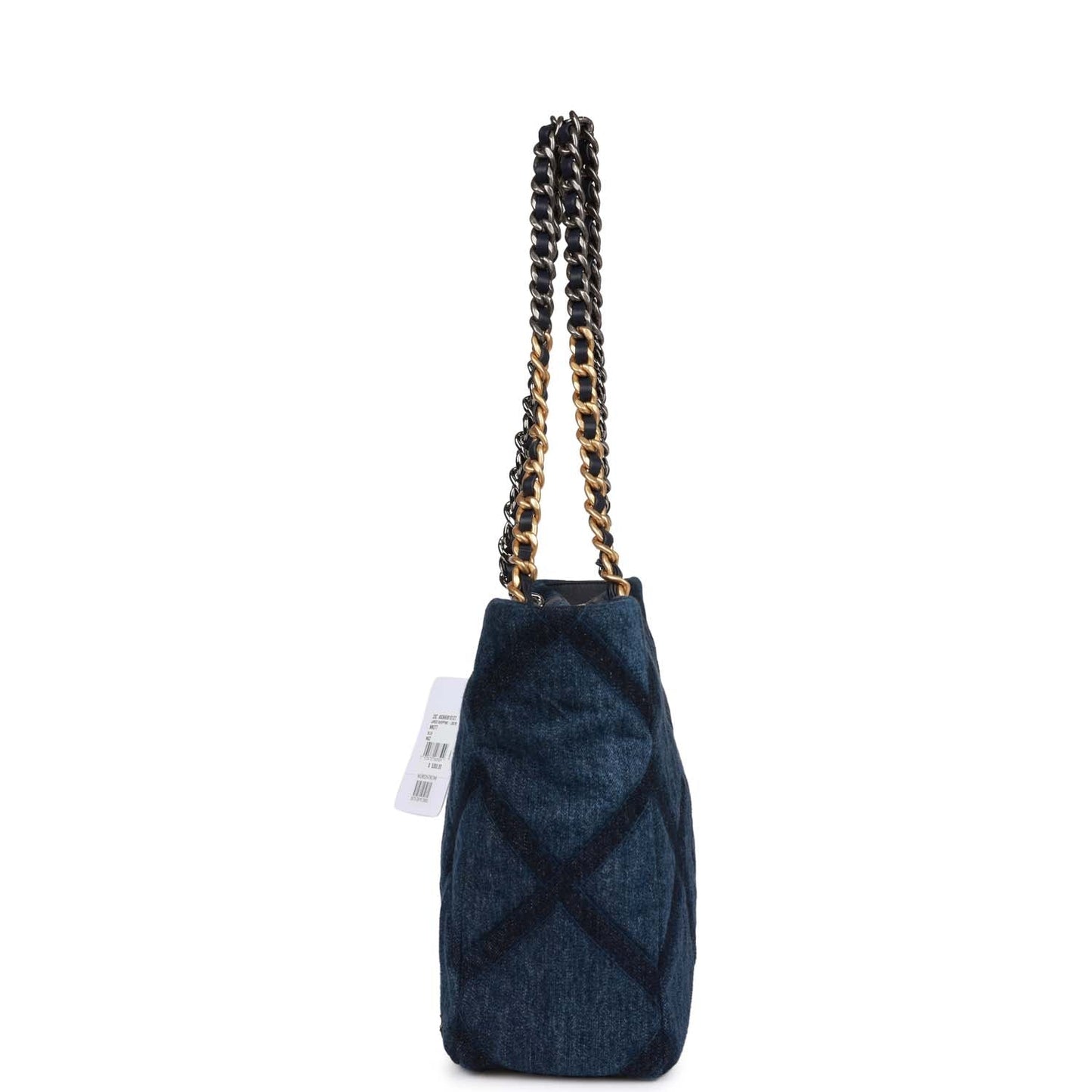 Chanel Leather Blue Shoulder Bag